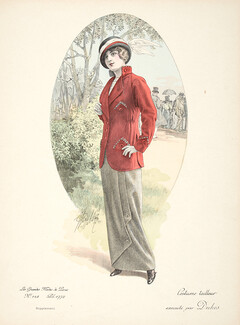 Dukes 1913 Costume tailleur, Les Grandes Modes de Paris