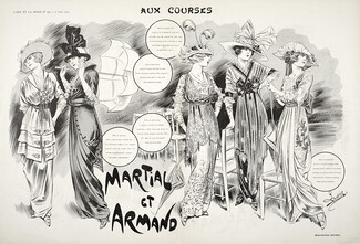 Martial et Armand 1913 Aux Courses, Lussy