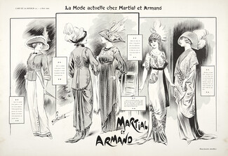 Martial et Armand 1912 La Mode actuelle chez... Lussy