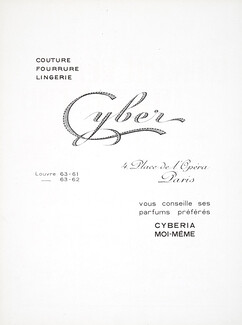 Cyber (Couture) 1925 Label