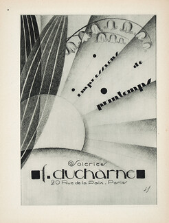 Ducharne 1928 impressions de Printemps