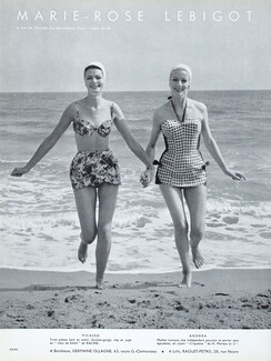 Marie-Rose Lebigot 1960 Swimwear, Photo Pottier