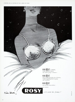 Rosy (Lingerie) 1957 Bulle Bra, Pierre Simon