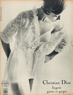 Christian Dior (Lingerie) 1964 Babydoll Nightie
