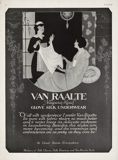 Van Raalte (Lingerie) 1919 Silk Underwear, Babydoll