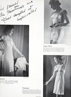 Laure Belin, Neyret, Gloriane 1937 Nightdress, Photos Elvar. & Deutsch