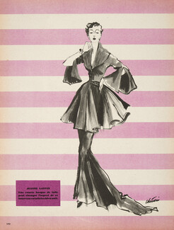 Jeanne Lanvin 1949 Evening Gown, Chavarri