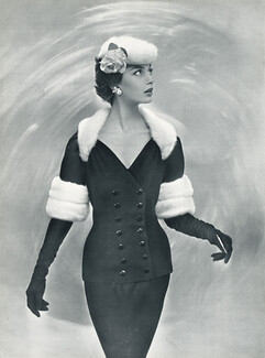 Jacques Fath 1955 Suit, Pierre Bresson
