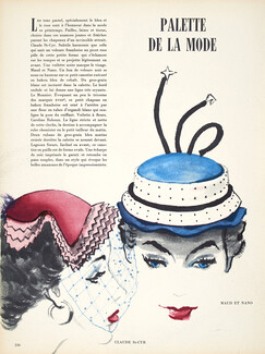 Claude Saint-Cyr, Maud et Nano 1954 Pierre Mourgue