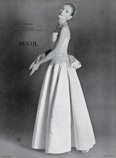 Chanel 1955 Evening Dress, Bucol, Photo Kublin