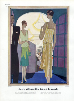 Léon Bénigni 1927 Chantal, Fashion Illustration