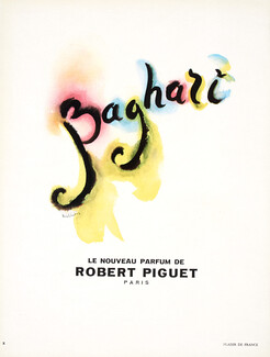 Robert Piguet (Perfumes) 1951 Baghari, Bouldoires