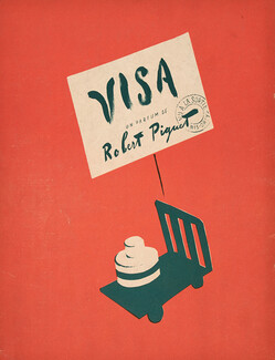 Robert Piguet (Perfumes) 1947 Visa