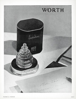Worth (Perfumes) 1938 Imprudence