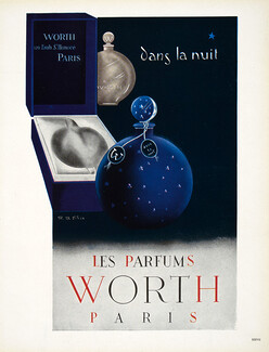 Worth (Perfumes) 1946 Dans la Nuit