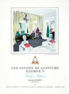 Guillaume (Hairstyle) 1953 Les Salons de Coiffure George V, R. Part