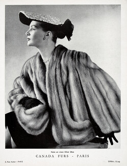 Canada Furs 1951 Fur Coat, Mink