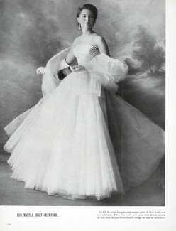 Jean Dessès 1950 Miss Martha Shart Crawford