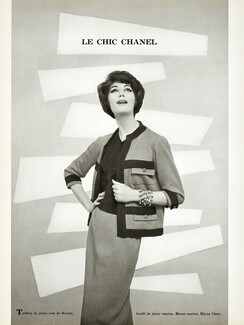 Chanel 1958 Le Chic Chanel, Tailleur, Racine