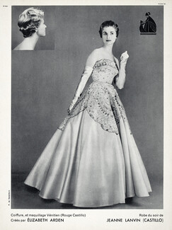 Jeanne Lanvin 1954 Elizabeth Arden, Photo Arsac