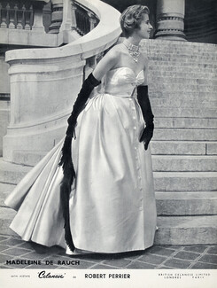 Madeleine de Rauch 1954 Evening Dress, Robert Perrier