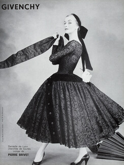 Givenchy 1954 Pierre Brivet, Photo Henry Clarke