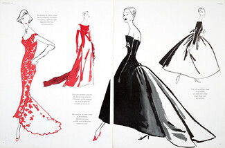 Lanvin Castillo, Givenchy, Christian Dior, Balenciaga 1955 La mode est au rouge, Alfredo Bouret