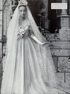 Lanvin Castillo 1953 Wedding Dress, Dognin, Photo Henry Clarke