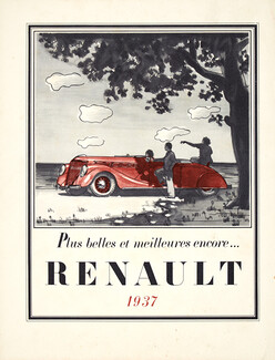 Renault 1937 "Plus belles et meilleures encore..."