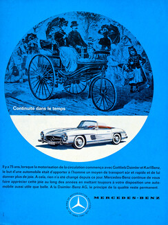 Mercedes-Benz 1961 Gottlieb Daimler & Karl Benz, 75 years