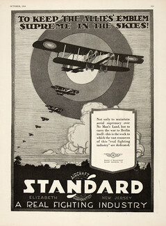 Standard (Motor Oil) 1918 Airplane