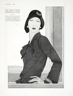 Maria Guy 1928 Douglas Pollard, Bracelet & Clip Mauboussin