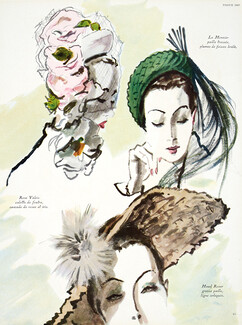 Rose Valois, Le Monnier, Maud Roser 1947 Pierre Mourgue