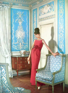Christian Dior 1962 Evening Dress, Staron, Boucheron, Hôtel de Guines