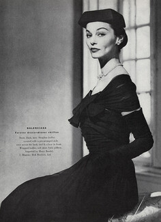 Balenciaga 1951 Forever Dress - Dinner Chiffon, Strapless Dress