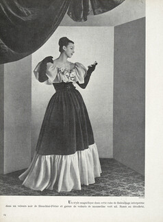 Balenciaga 1945 Evening Gown, Bianchini Férier