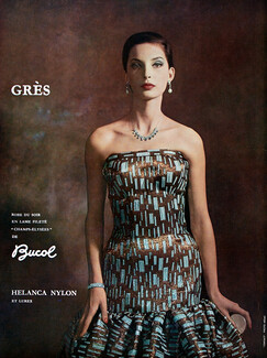 Grès 1958 Evening Dress, Bucol, Photo Arsac