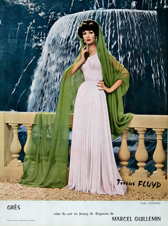 Grès 1958 Evening Dress, Marcel Guillemin