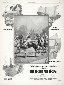 Hermès 1927 Polo, Maurice Taquoy & Naurac