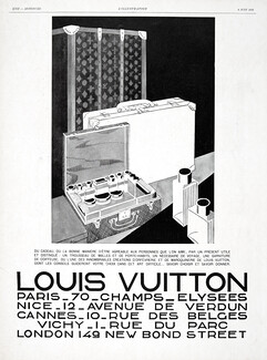 Louis Vuitton (Luggage) 1928 Toiletry Bag, Suitcase, Trunk