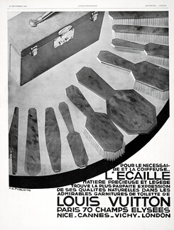 Louis Vuitton 1928 Garniture de Toilette en Ecaille