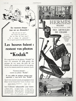 Hermès (Sports Equipment) 1926 "Articles de Chasse" hunting