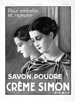 Crème Simon 1932 Vilà