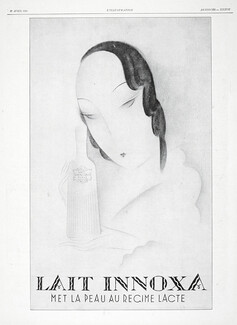 Innoxa (Cosmetics) 1929 Art Deco, Charles Loupot