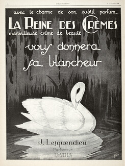 La Reine des Crèmes 1926 Swan, Pla, Lesquendieu