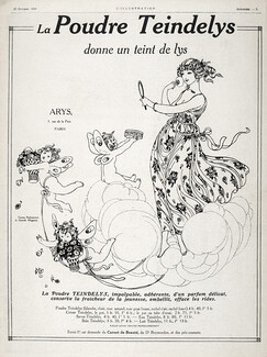 Arys (Cosmetics) 1919 Teindelys, Gerda Wegener