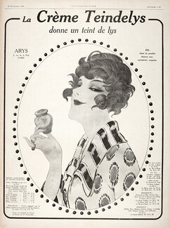 Arys (Cosmetics) 1919 Crème Teindelys, Making-up