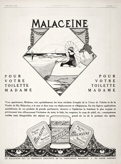 Malaceïne 1919 D. Laboure, Beach