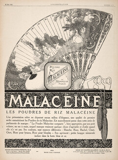 Malaceïne 1921 Hand Fan