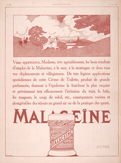 Malaceïne 1920 Maximilian Fischer, Horsewoman (red version)